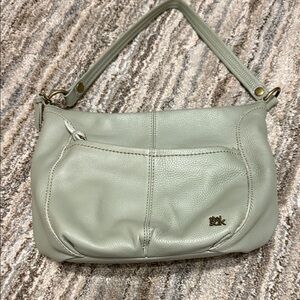The Sak Women's Shoulder Bag in Light Green Satchel Hobo style